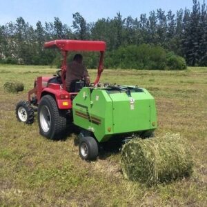 Mini Round Hay Straw Balers